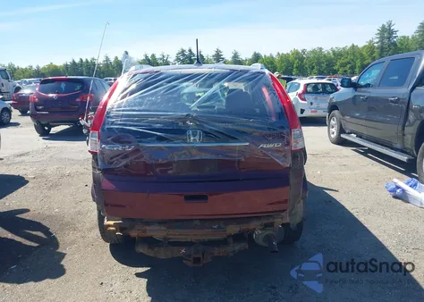 2014 Honda Cr-V Ex-L из США, поврежденный, VIN 5J6RM4H7XEL021345